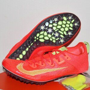 Nike Zoom Superfly Elite 2 Track Men 6 Womens 7.5 Bright Crimson Lime